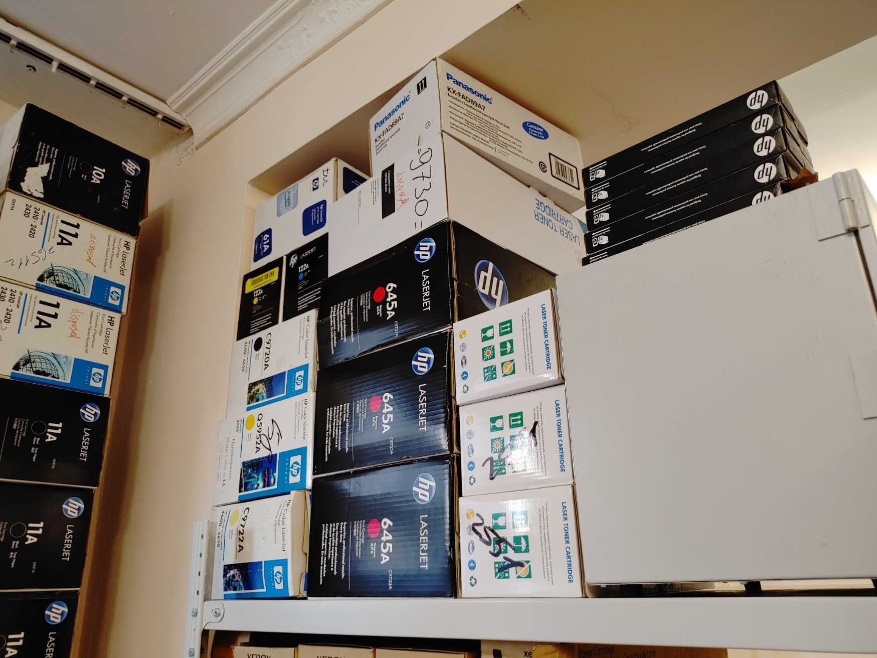 Картриджи HP 10A 11A-X 13A 42A 64A 122A 123A 641A 645A оригинальные