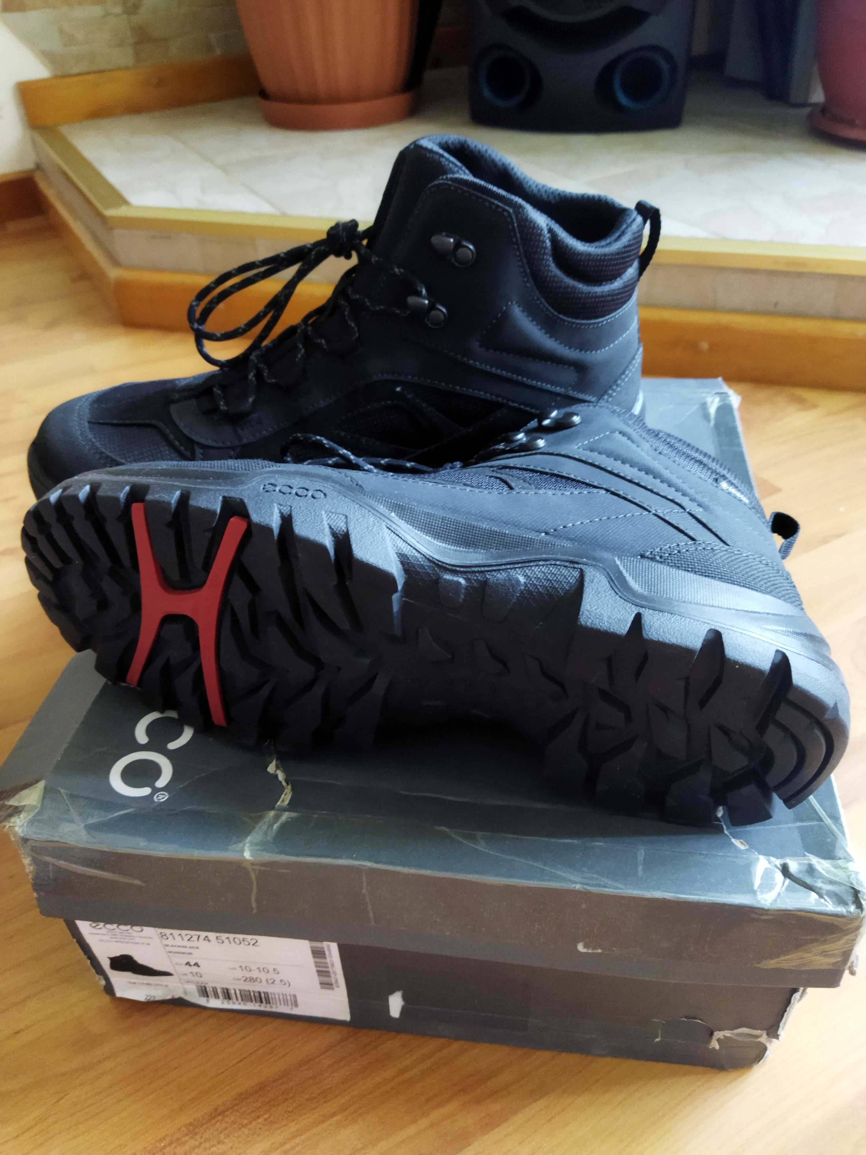 Ботинки Eccо (Дания),Gore Tex,осень-зима,кожа,оригинал,новые,р-р 43