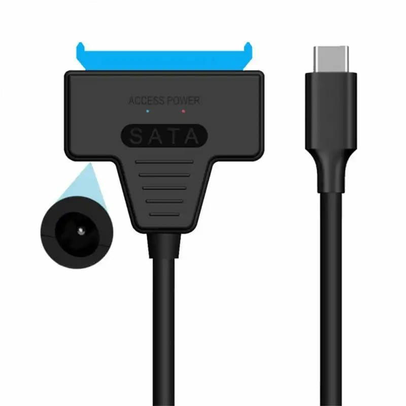 Корпус внешний жёсткий диск SATA 3 USB Type -c переходник