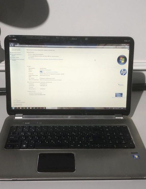 Продам ноутбук HP Pavilion dv7 в отличном состояний