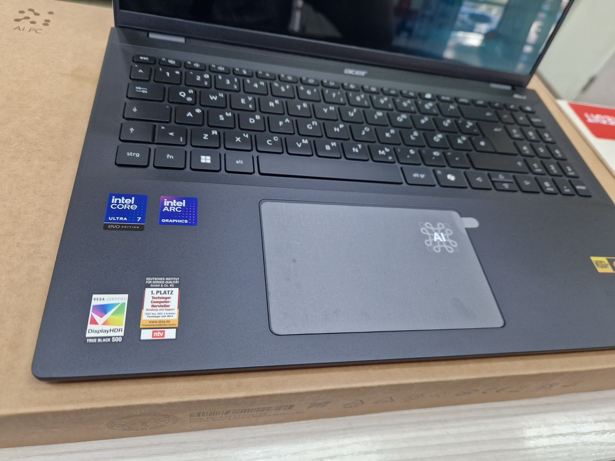 Новые Acer Swift 16 (Core Ultra 7, 16 Gb, 1000 SSD)