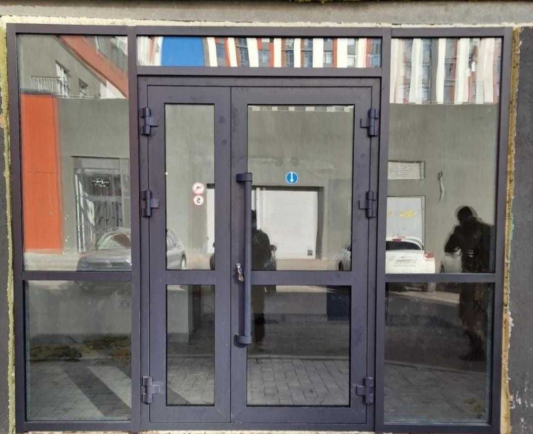 Окна Двери с ГАРАНТИЕЙ Витраж Перегородка Алюминий Пластиковые Скидка