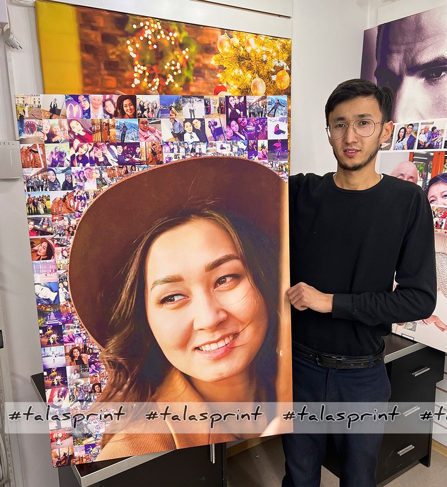 подарок  Фотомозайка фотомазайка дрим арт холст фотокартина подарок