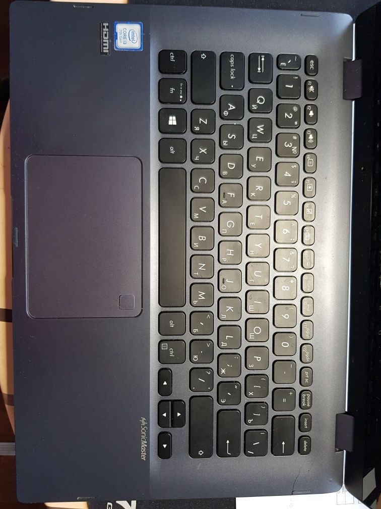 Asus TP 412U I3 7th Gen