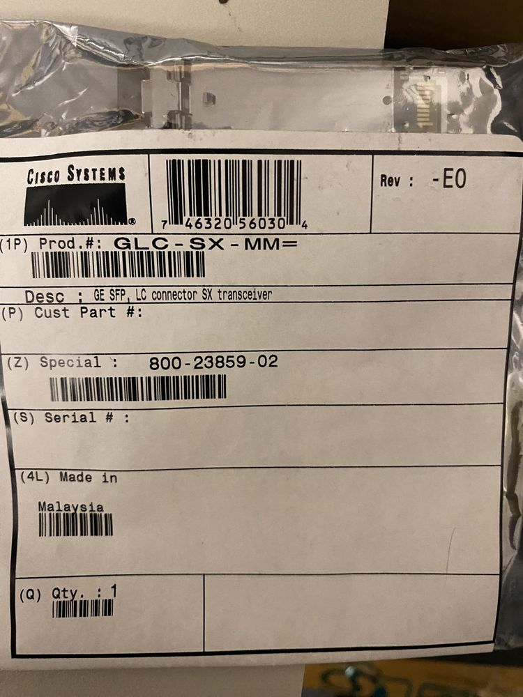 Трансивер Cisco