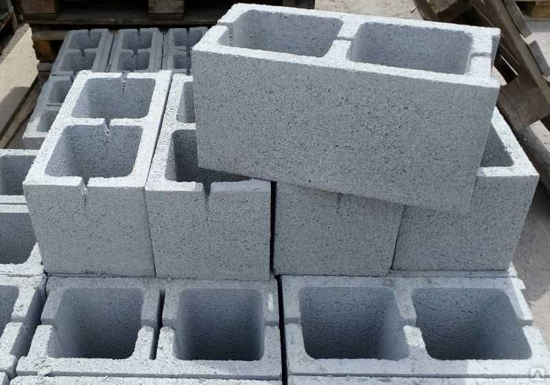 Сплитерные блоки, шлакоблоки, пескоблоки гладкие, рваные, цветные