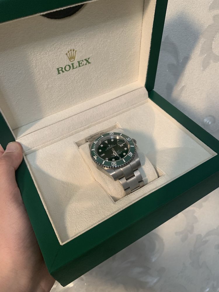 ROLEX SUBMARINER HULK механические мужские часы