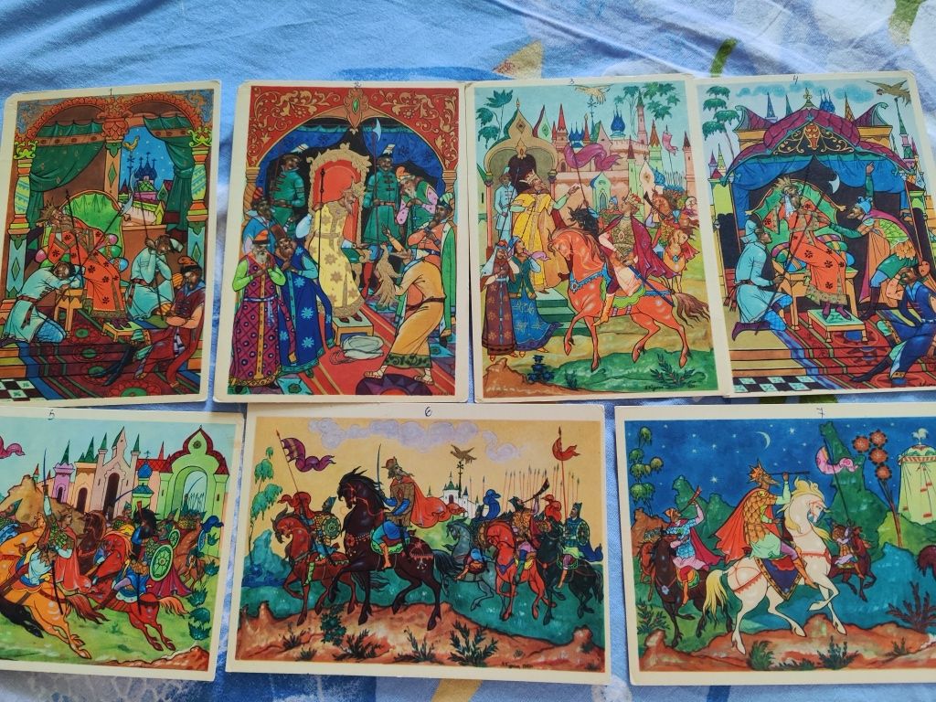 Открытки СССР 1968,1966 и 1988 года