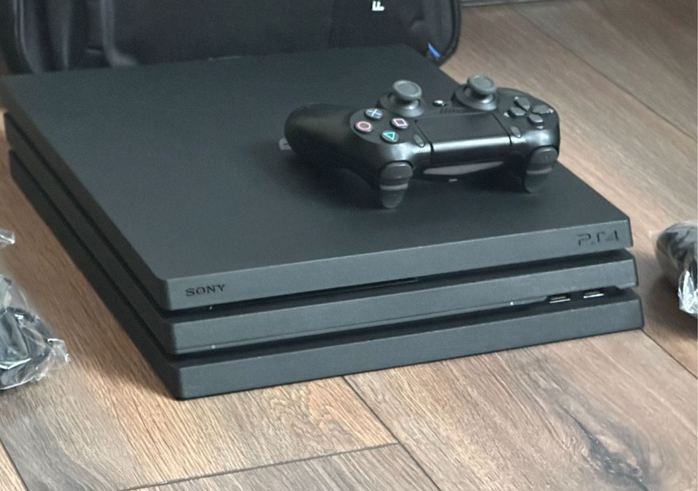 +Новый Playstation 4 Pro 1TB 2023/2 джойстика/ps 4 pro 1000GB
