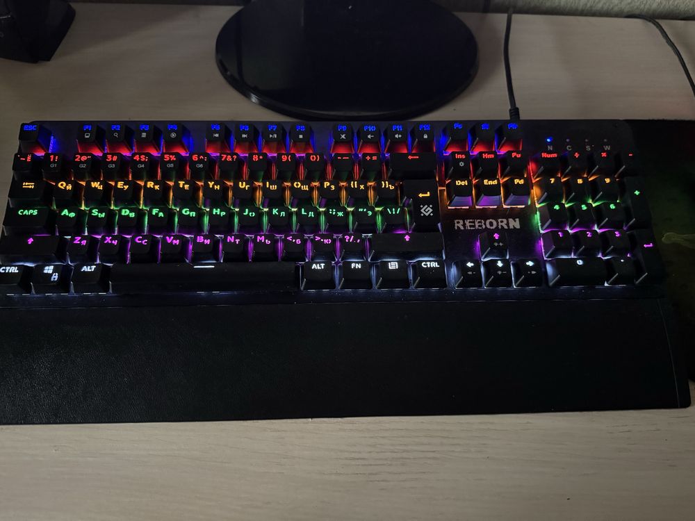 Клавиатура Defender Reborn GK-165DL черный