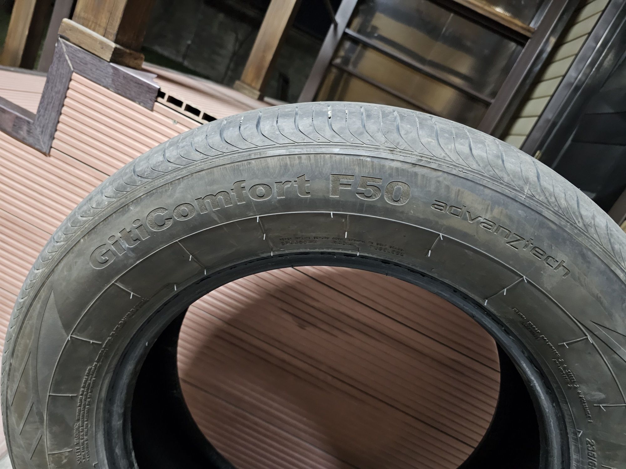 Продам шины GittiComfort F50 235/65 r18
