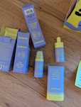 SPF стик 50+ с бакучиолом By Wishtrend, трэвел набор крем + сыворотка