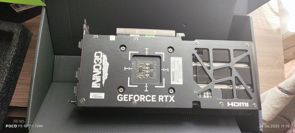 Видеокарту rtx 4070