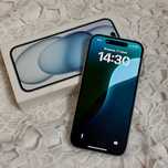 Iphone 15 голубой