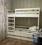 Продам кровать деревянная, двух этажная