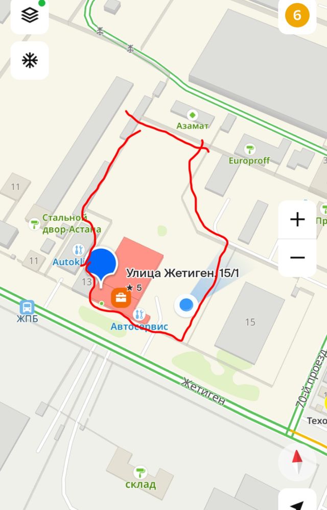 Помещение с территорией