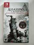 Assassins creed 3 remastered Nintendo switch