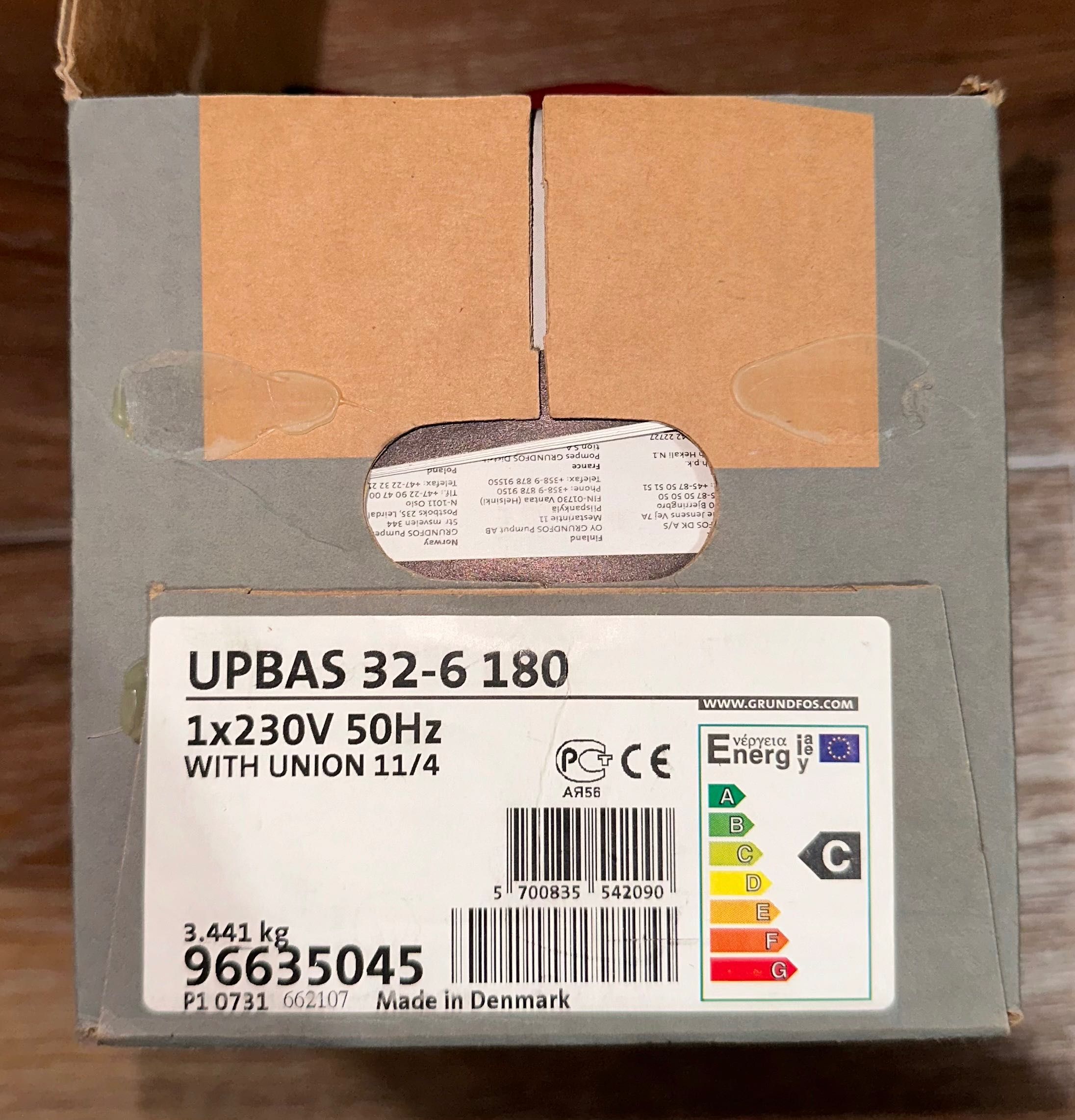 Насос Циркуляционный Grundfos UPBASIC 32-6 180