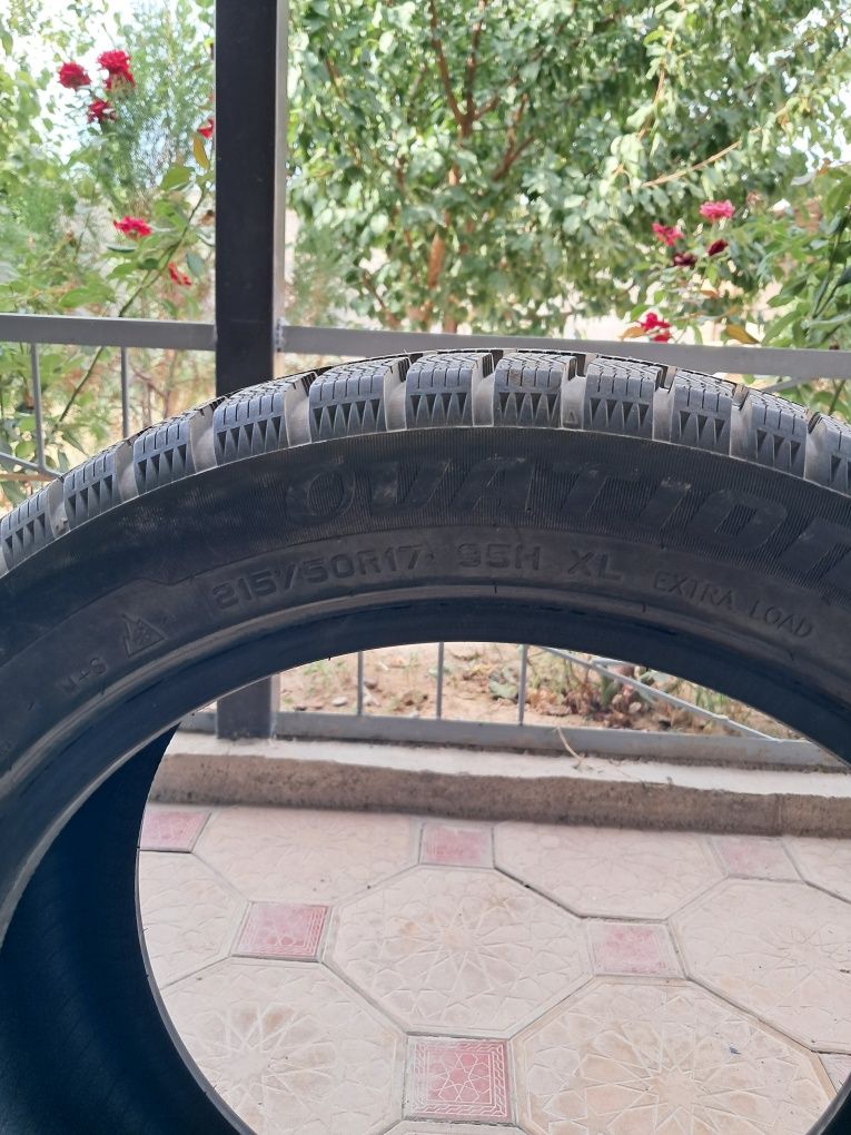 Зимние шины 215/50R17 95H размер 17