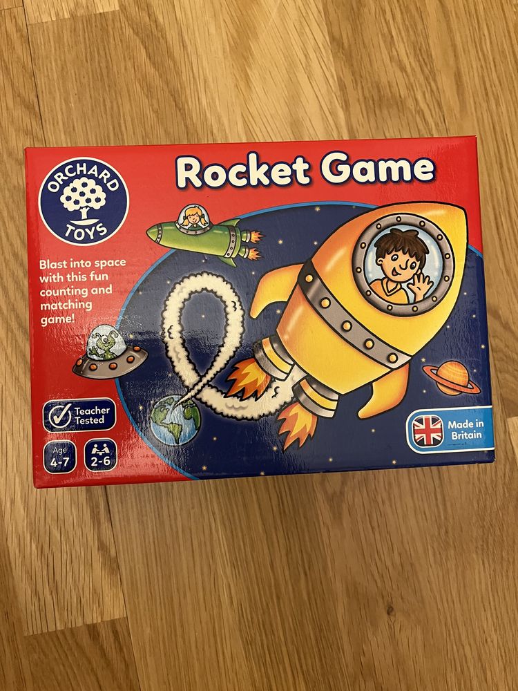 Новая настольная игра 4-7лет Rocket Game от Orchard toys