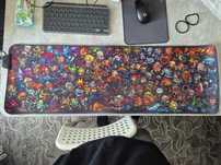 Коврик SteelSeries QcK Prism XL Dota 2 Edition (RGB)