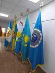 флагшток напольный металлический