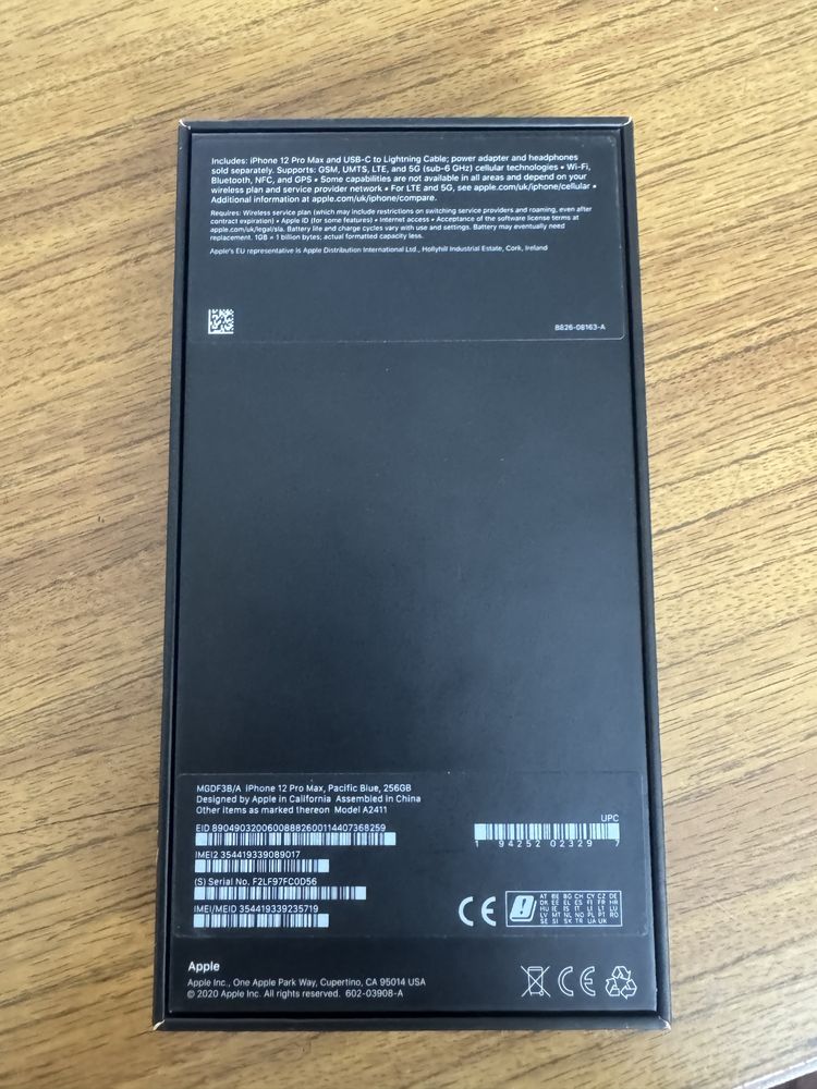 Iphone 12 pro max 256Gb