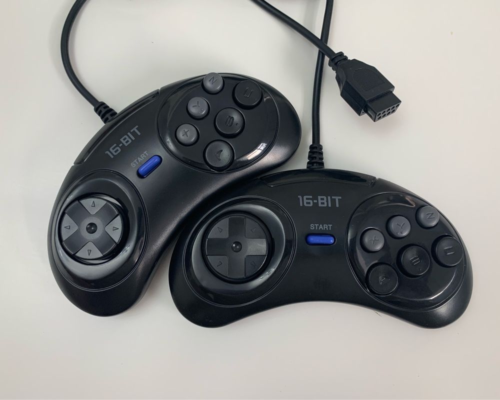 Джойстик, геймпад с кнопкой MODE для Sega Mega Drive Сега