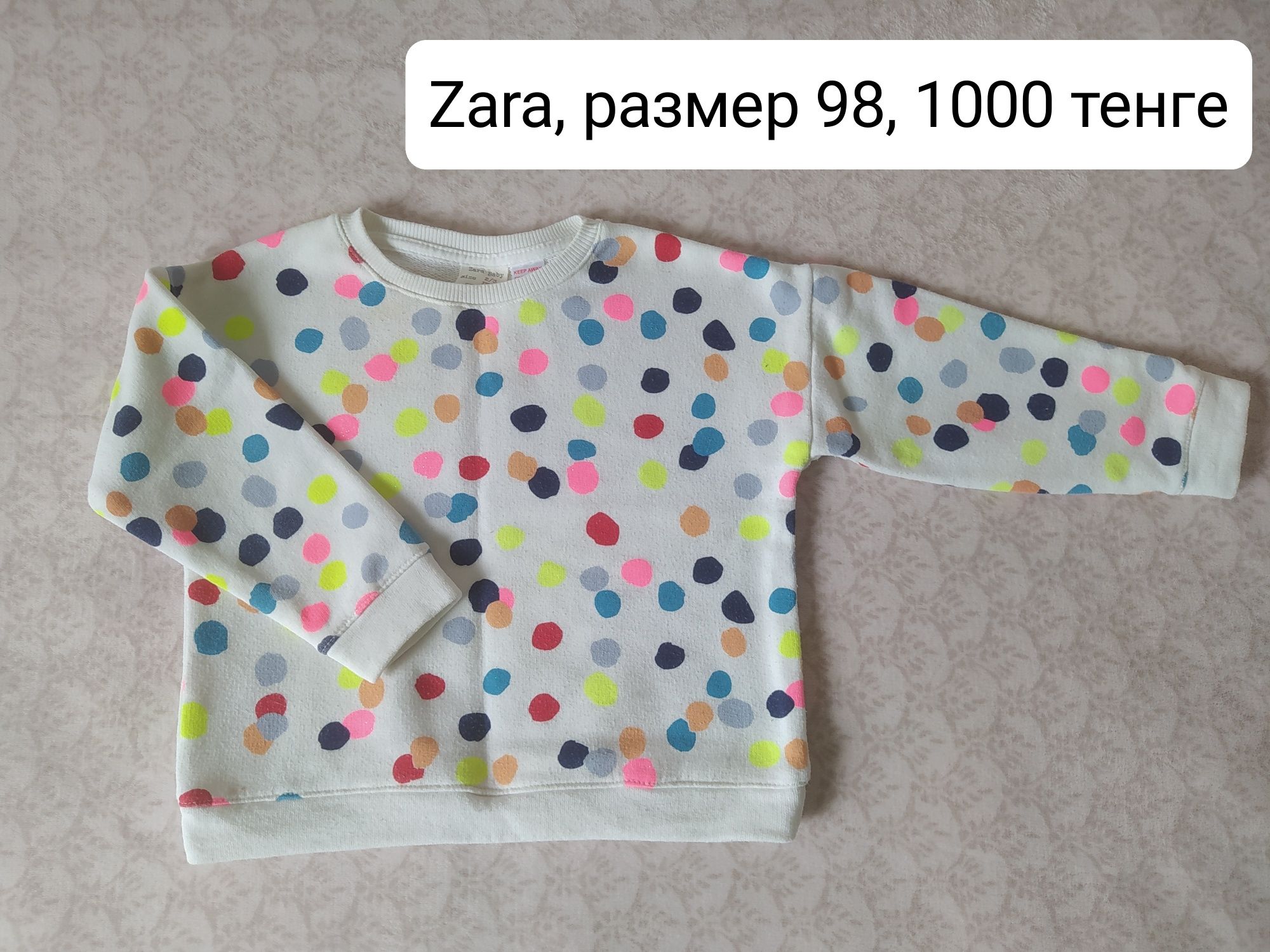 Вещи на девочку, Zara, размер 98