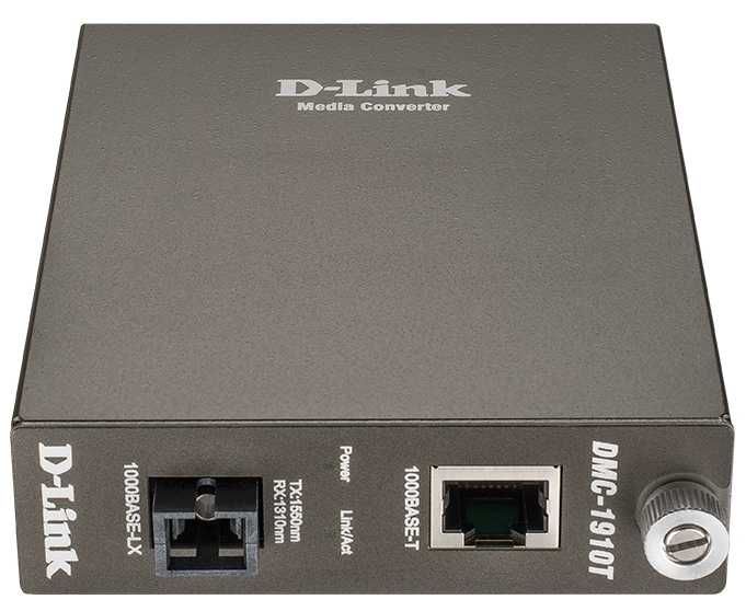 Медиаконверторы D-Link DMC 515, 810, 920, 1910 и шасси DMC 1000
