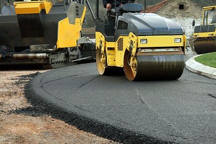 Асфальт Асфальтирование Укладка асфальта