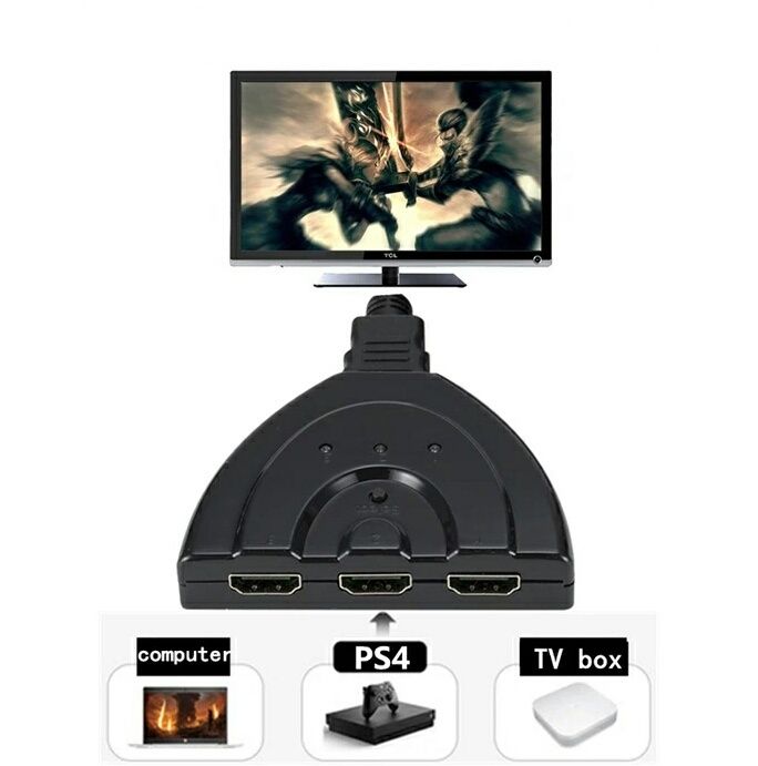 HDMI концентратор, переходник, адаптер, разветвитель, сплиттер