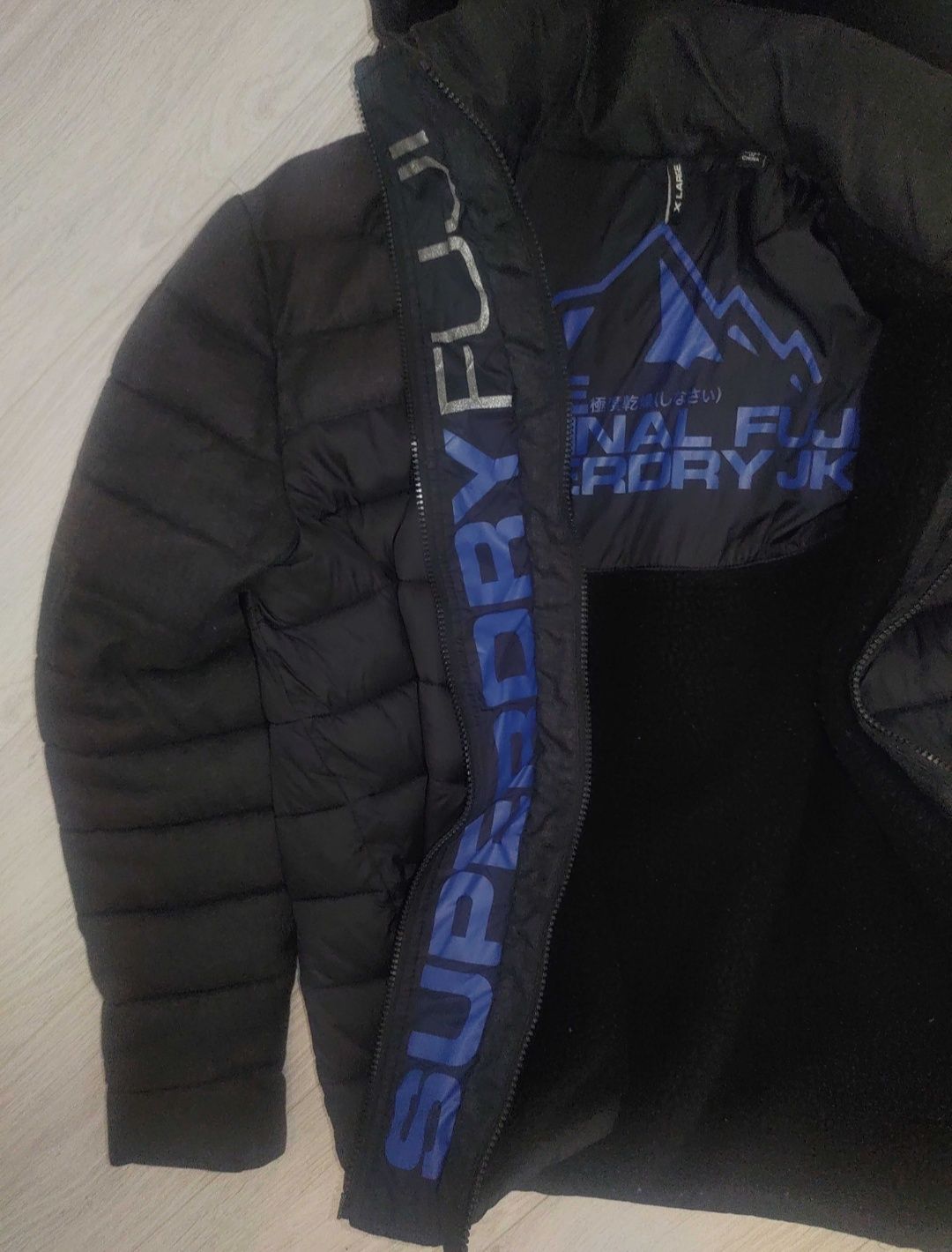 Куртка зимняя с капюшоном SUPERDRY The Original Fuji Jacket.