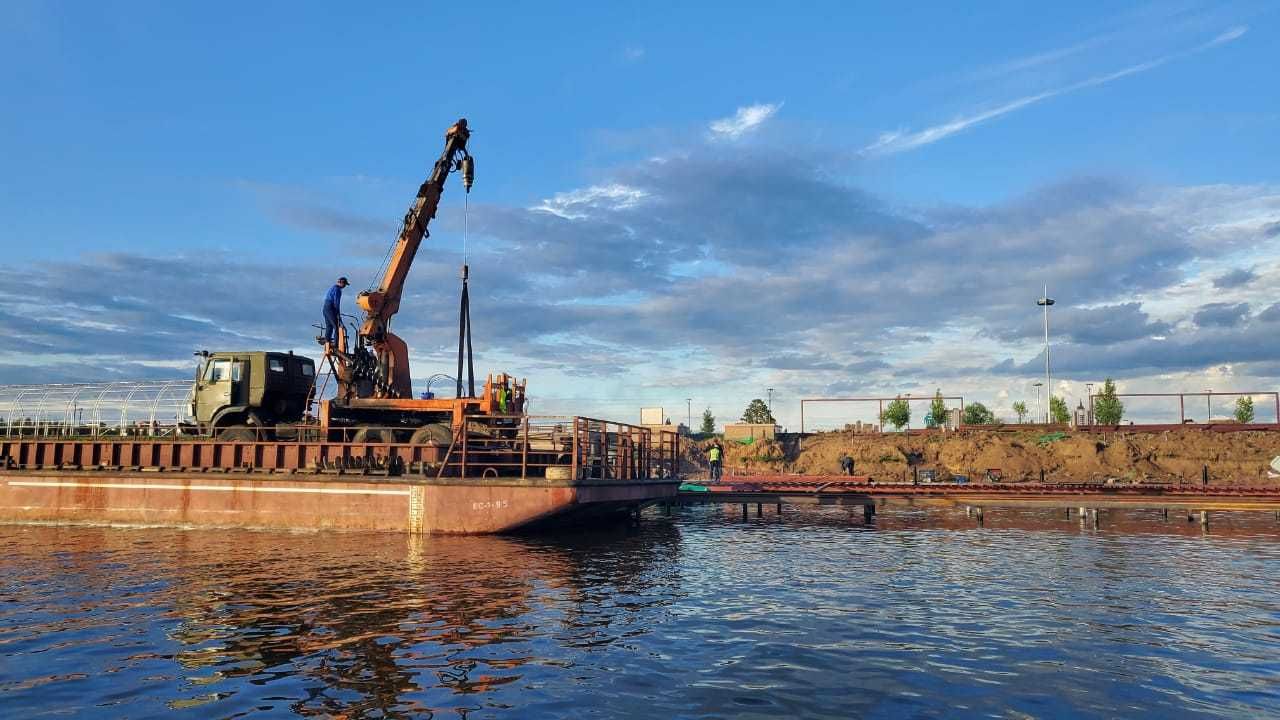 Винтовые сваи фундамент пирсы причалы