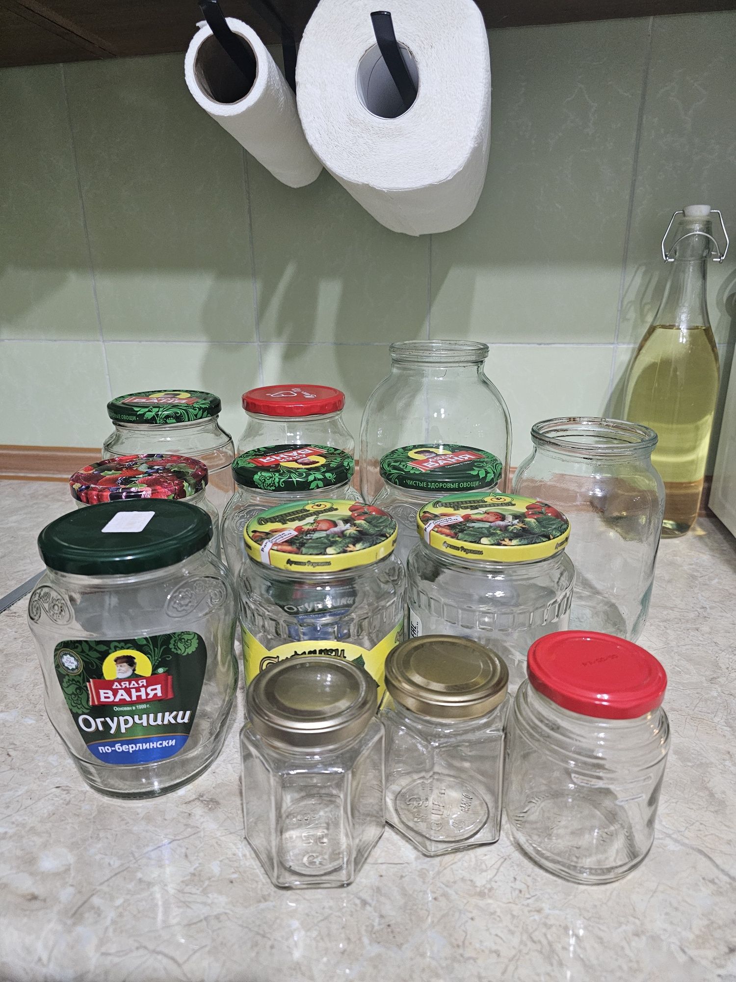 Продам стеклянные банки