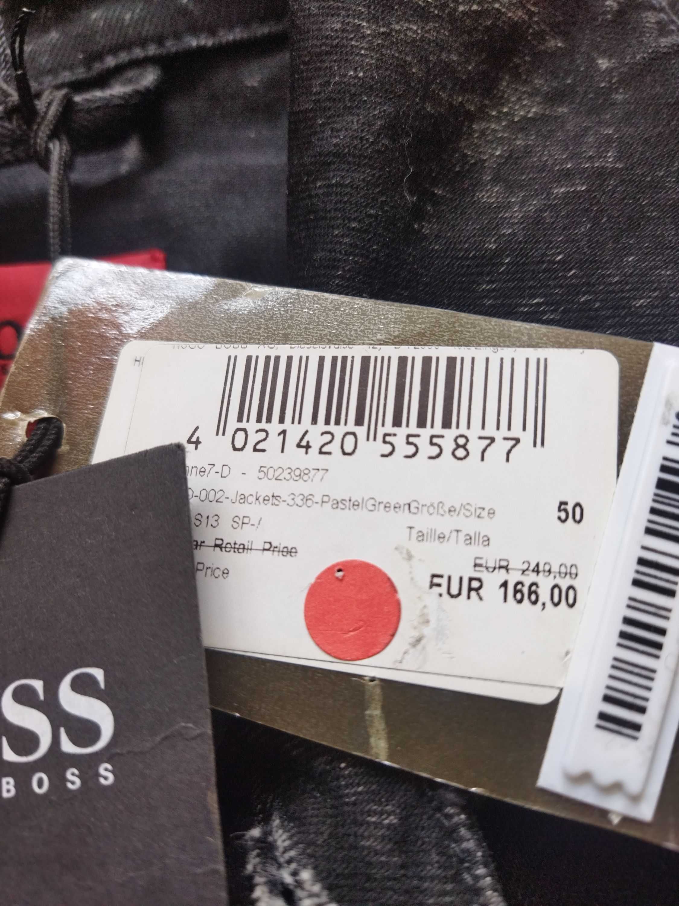 Куртка джинсовая Hugo Boss (Германия),оригинал,новая,р-р 48