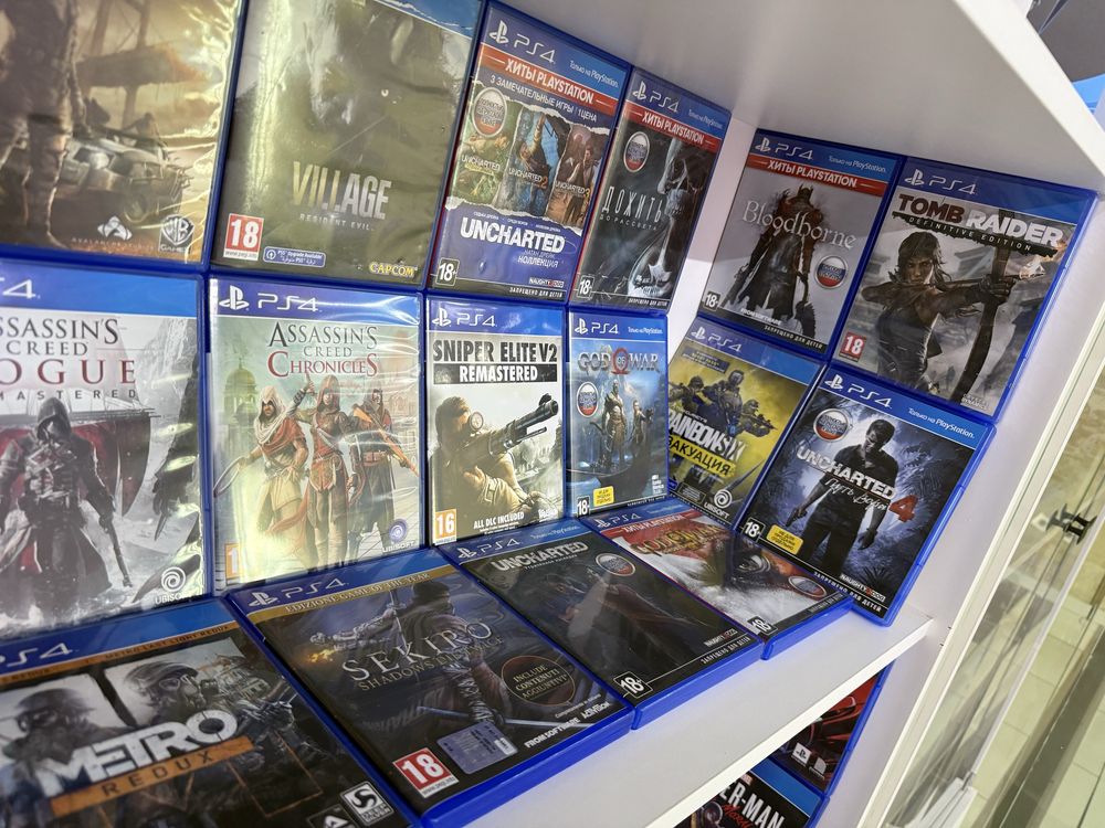 Игры для PlayStation 4 диски ps 4 пс 4 в оригинале много дисков