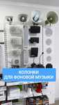 Настенные и Потолочные Колонки, Усилитель, Микрофон для ФОНОВОЙ музыки
