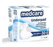 Пеленка непромокаемая Medcare Underpad, 30 шт, 90x180 см