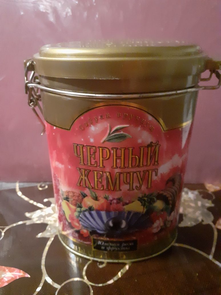 Жестянные баночки-шкатулки, разные размеры