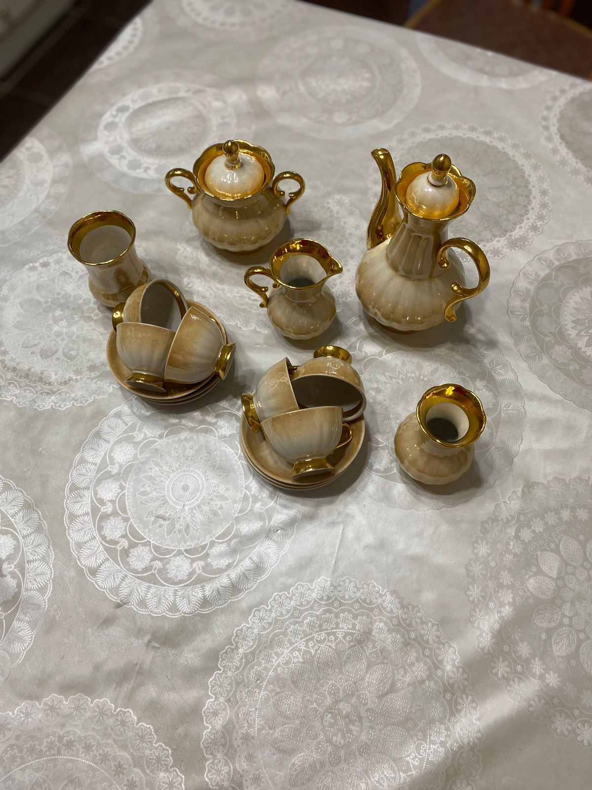 Кофейный советский сервиз
