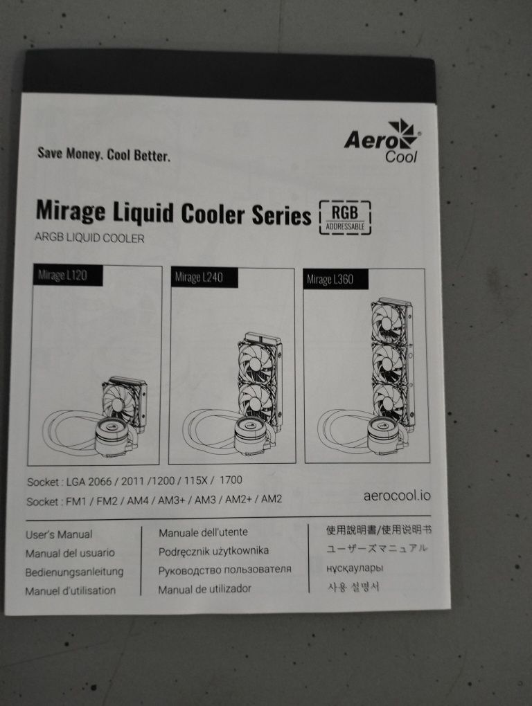 Продается Геймеры ! AeroCool Mirage L240 система водяного охлаждения