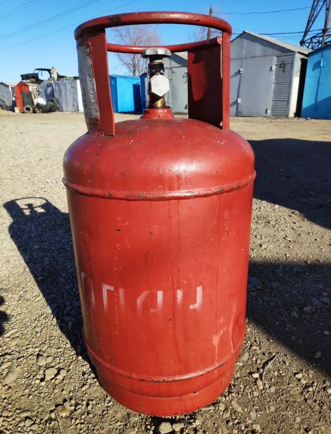 Вентильный газовый баллон