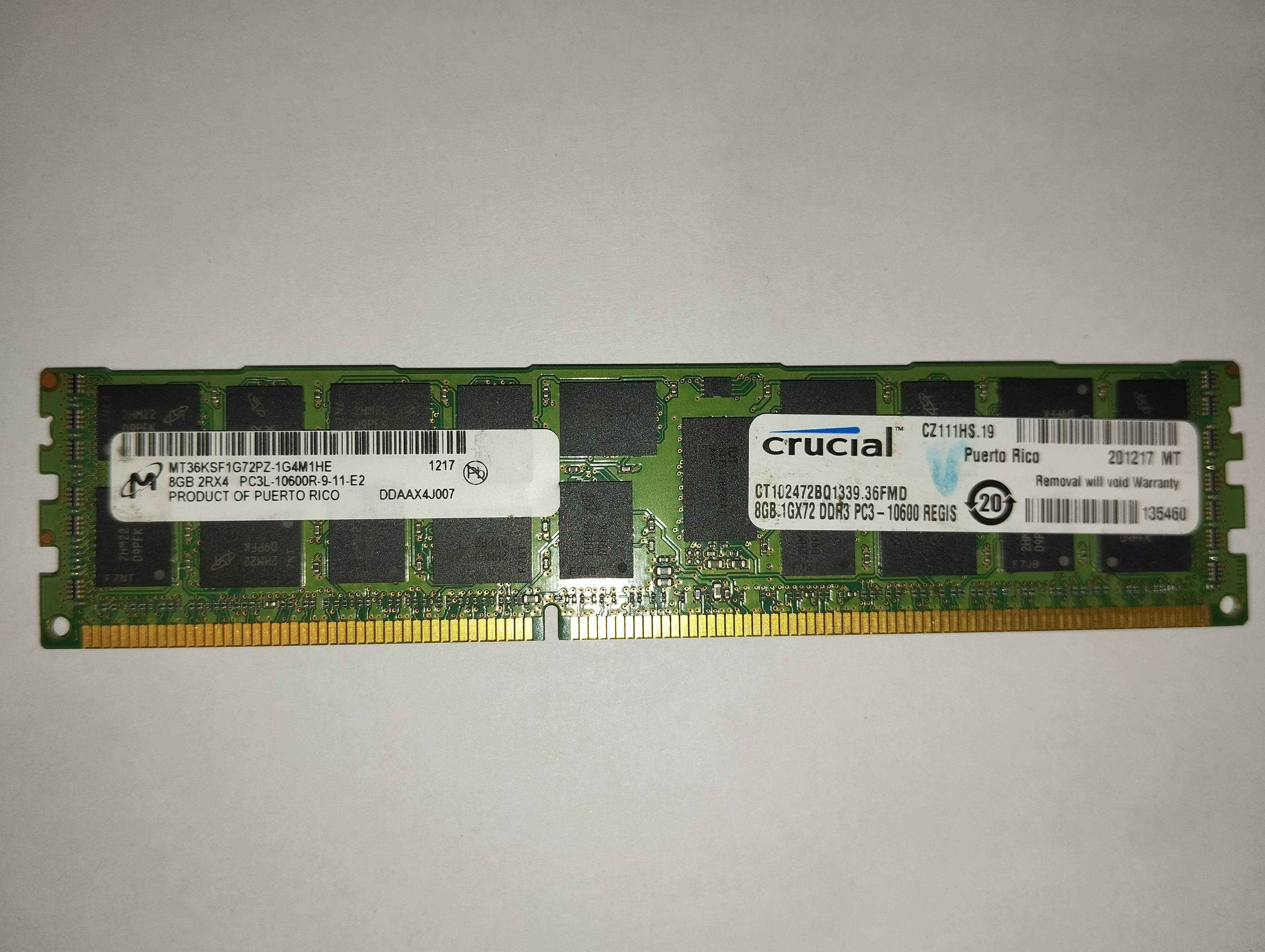 память для серверов ddr3 ecc (4gb, 8gb, 16gb)