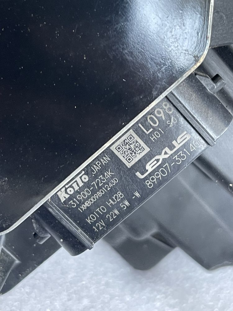 Передние фары Lexus ES 300h 350 Лексус ЕС 250 300h 350