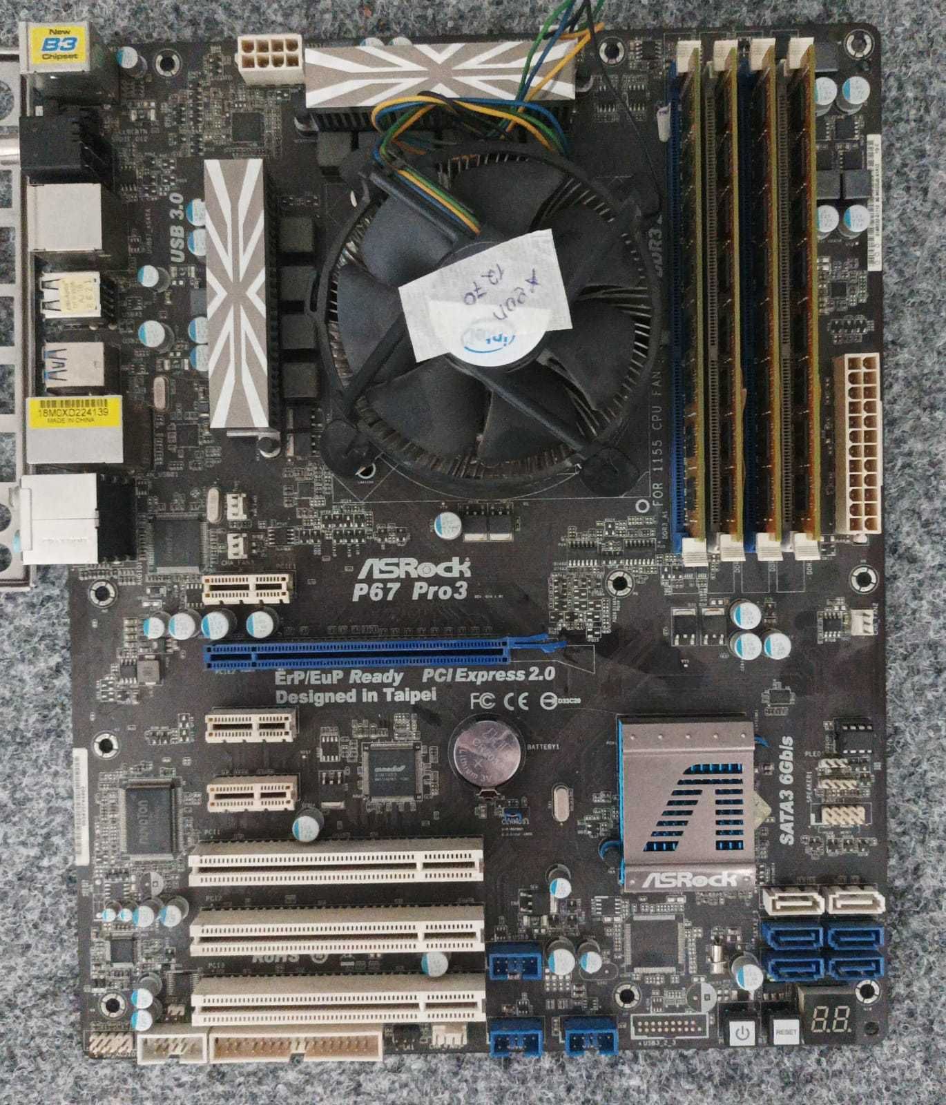 Продается мат. плата AsRock P67 Pro 3 (поддержка процессоров серии К)