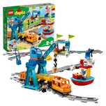 Конструктор LEGO DUPLO Town Грузовой поезд блочный