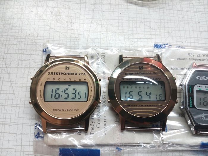 Новые часы электроника