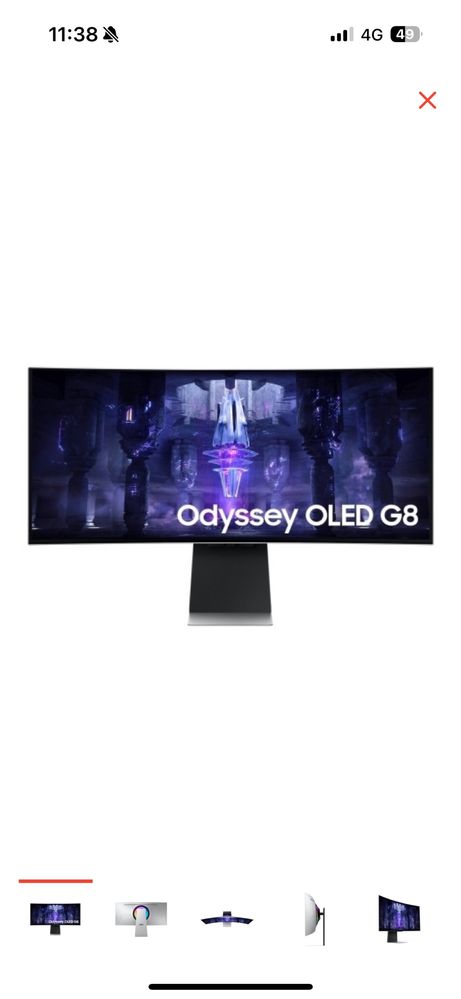 samsung oddyssey g8 цена его 650к в каспий