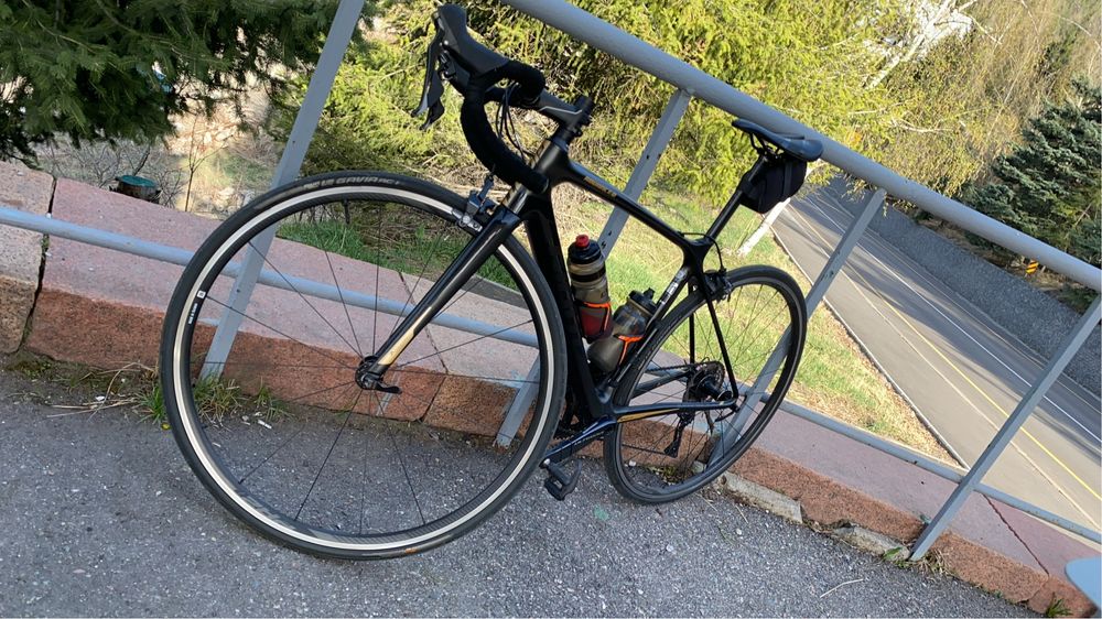 Велосипед шоссейный giant tcr 2019 ultegra kom размер S